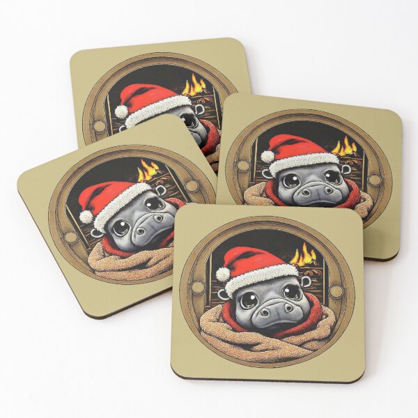 Item preview, Comfy Christmas Hippo designed and sold by league95.