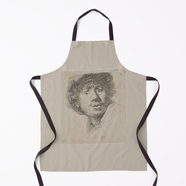 Item preview, Self Portrait of Rembrandt in a cap, with eyes wide open, 1630 designed and sold by Amanda1775.