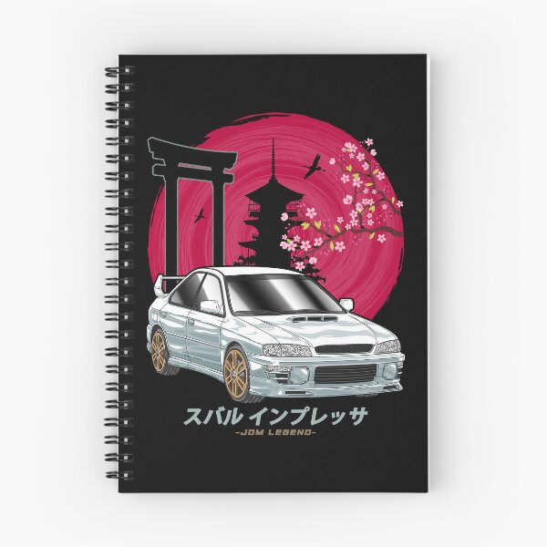 Item preview, White Subie Impreza WRX 22B Mean Eye  designed and sold by JDM Guyvit.