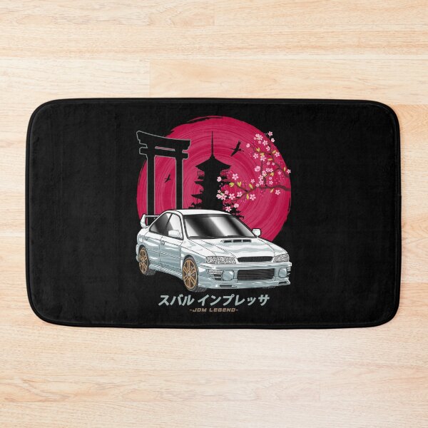 Item preview, White Subie Impreza WRX 22B Mean Eye  designed and sold by JDM Guyvit.