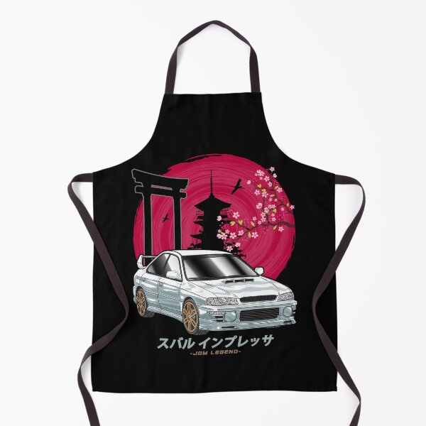 Item preview, White Subie Impreza WRX 22B Mean Eye  designed and sold by JDM Guyvit.
