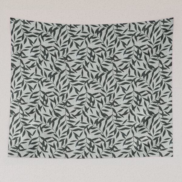 Item preview, Botanical Leaf Vine - Black & White designed and sold by Sarah Thorpe Designs .