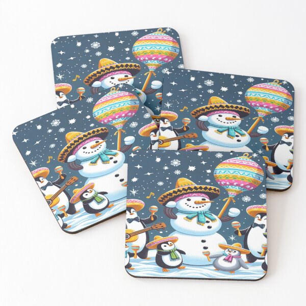 Item preview, Christmas Mariachi  Spain with Penguins,RBCozyHolidays,CozyHolidays designed and sold by Expressions-Sel.