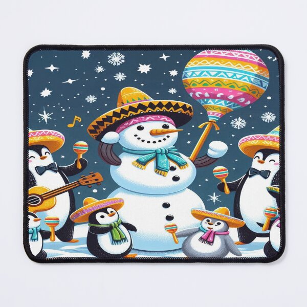 Item preview, Christmas Mariachi Spain with Penguins,RBCozyHolidays,CozyHolidays designed and sold by Expressions-Sel.