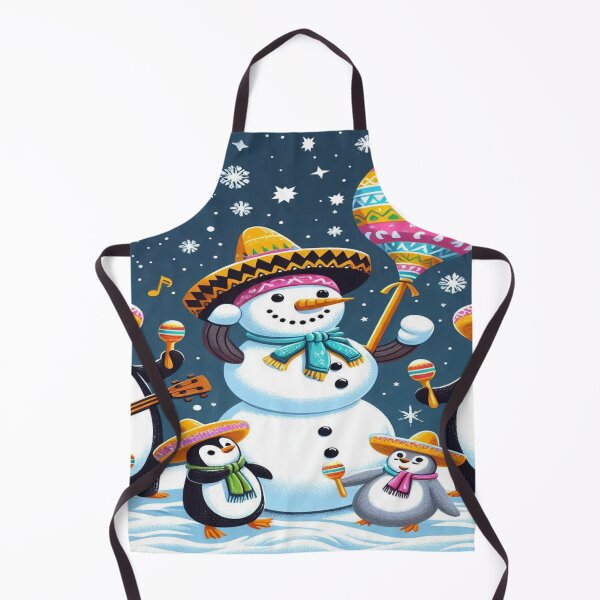 Item preview, Christmas Mariachi Spain with Penguins,RBCozyHolidays,CozyHolidays designed and sold by Expressions-Sel.