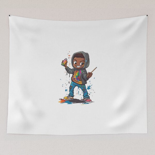 Item preview, A Boogie With Da Hoodie as Cartoon designed and sold by Ragil-Studio.