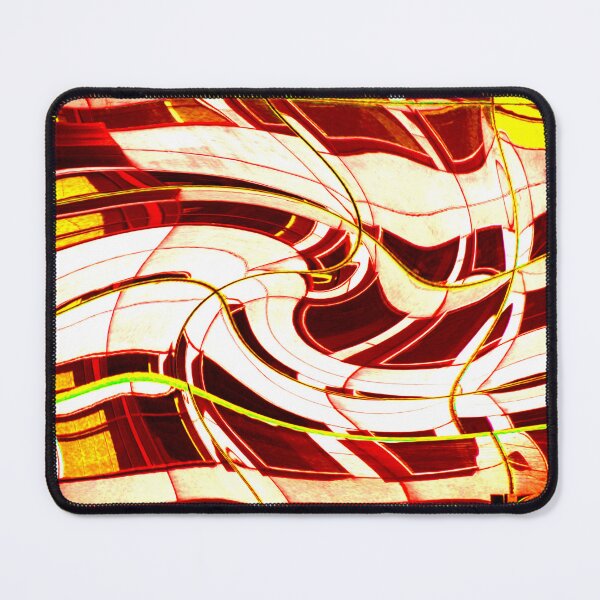Item preview, Abstract Reflections in Red and Yellow  by Adelaide Artist Avril Thomas designed and sold by AvrilThomasart.