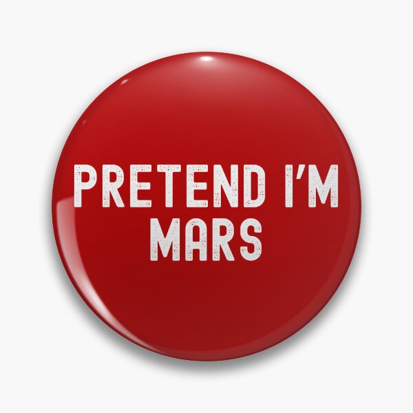 Item preview, Pretend I'm Mars | Easy Halloween Costume | Lazy Halloween Costume | Mars Halloween Costume designed and sold by jadedscientist.