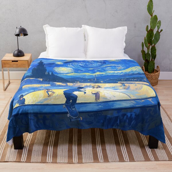 Item preview, Skater starry nights designed and sold by Nowshin Tasnim.