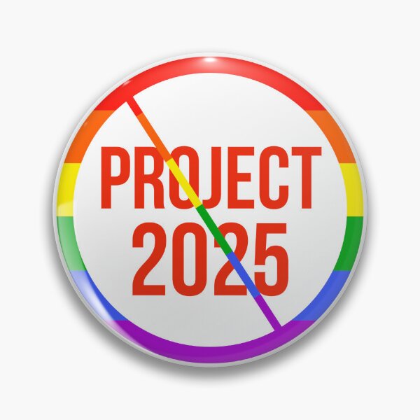 Item preview, Against project 2025 rainbow resistance design  designed and sold by Rachel the Artist .