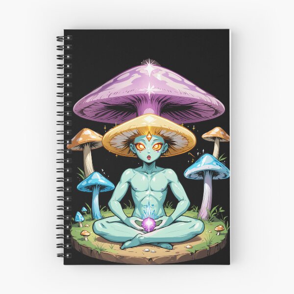 Item preview, Trippy Witchy crystal Magic Mushrooms Alter designed and sold by Arcane  Adorable.