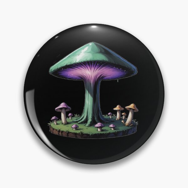 Item preview, Trippy Witchy crystal Magic Mushrooms Alter designed and sold by Arcane  Adorable.