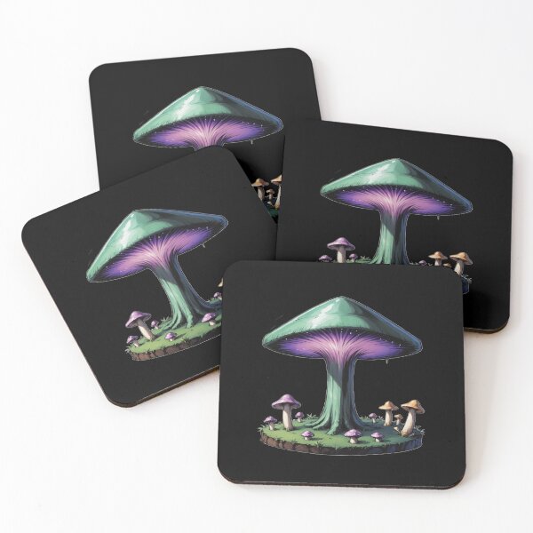 Item preview, Trippy Witchy crystal Magic Mushrooms Alter designed and sold by Arcane  Adorable.