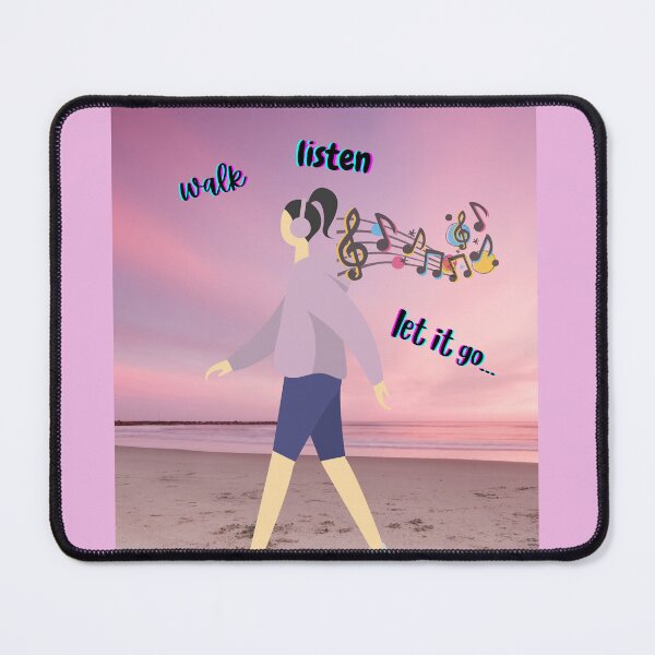 Item preview, Walk Listen Let It Go designed and sold by BrightrDayMusicArt.