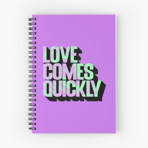 Item preview, Love Comes Quickly - Purple & Green Version designed and sold by StereoColors.