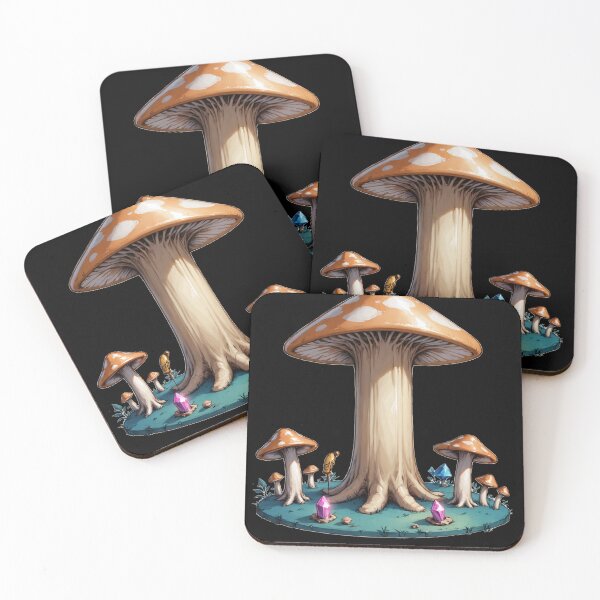 Item preview, Trippy Witchy crystal Magic Mushrooms Alter designed and sold by Arcane  Adorable.