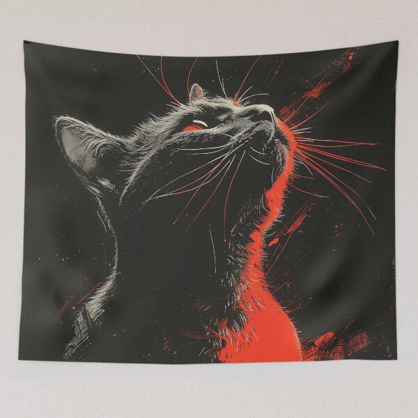 Item preview, Cat Cinematic Poster designed and sold by Nowshin Tasnim.