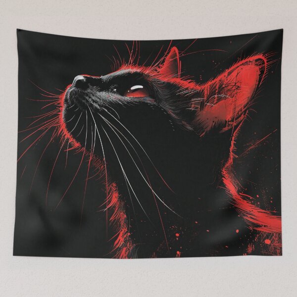 Item preview, Cat Cinematic Poster designed and sold by Nowshin Tasnim.