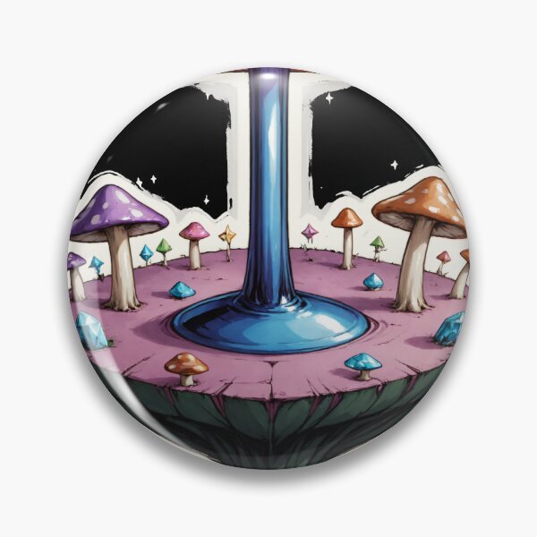 Item preview, Trippy Witchy crystal Magic Mushrooms Alter designed and sold by Arcane  Adorable.