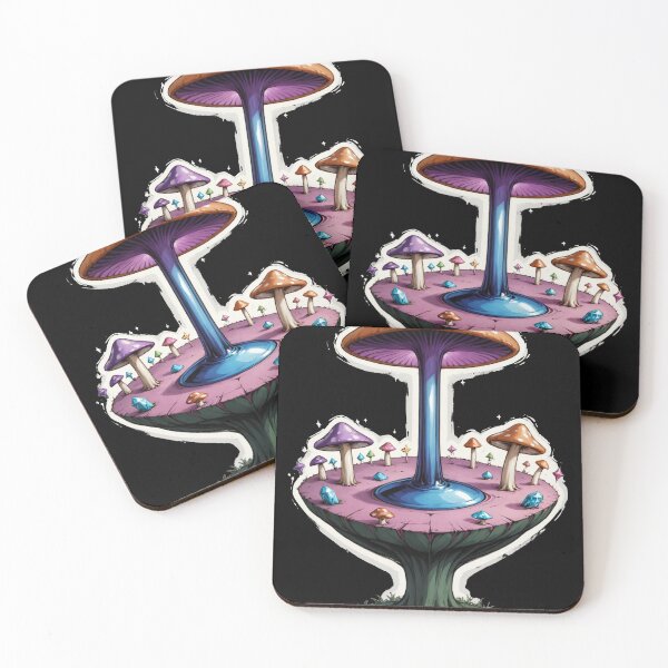 Item preview, Trippy Witchy crystal Magic Mushrooms Alter designed and sold by Arcane  Adorable.