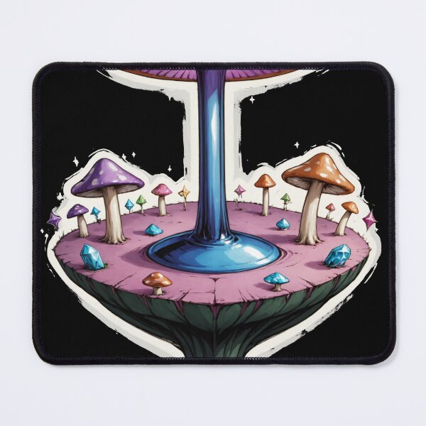 Item preview, Trippy Witchy crystal Magic Mushrooms Alter designed and sold by Arcane Adorable.