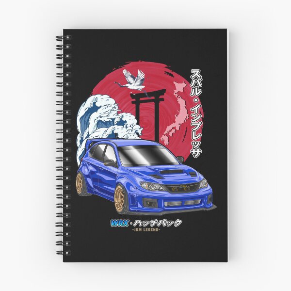 Item preview, Blue Subie Impreza WRX Hatchback Nippon Sun Rising designed and sold by JDM Guyvit.