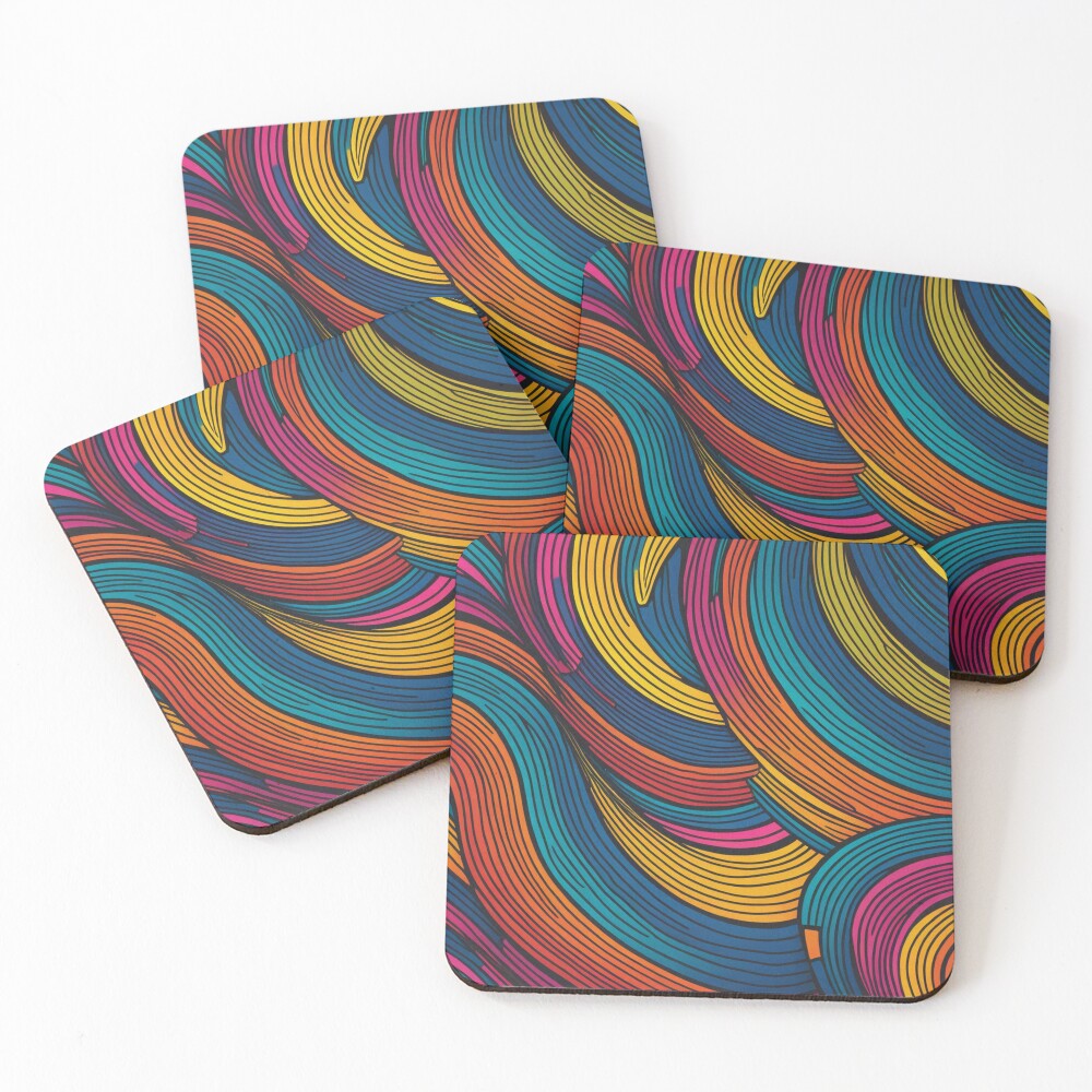 Item preview, Coasters (Set of 4) designed and sold by trendspatterns.