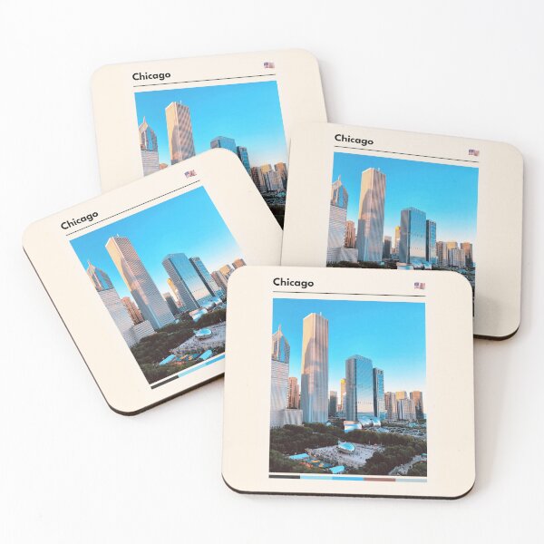 Item preview, Visit Chicago, United States (Travel The World) designed and sold by RabbitK.