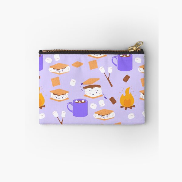 Item preview,  campfire marshmallow chocolate smores purple designed and sold by Gossip Rag.