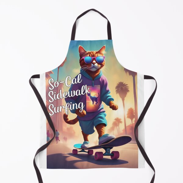 Item preview, KITTY KAT SO-CAL SIDEWALK SURFING designed and sold by TommyTsunami.