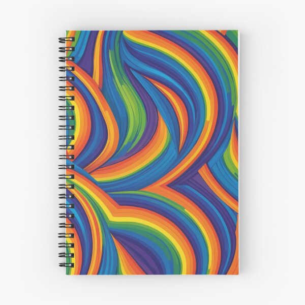 Item preview, Rainbow Abstract Pattern designed and sold by trendspatterns.