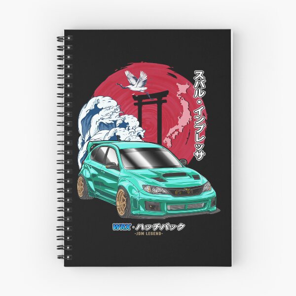 Item preview, Teal Subie Impreza WRX Hatchback Nippon Sun Rising designed and sold by JDM Guyvit.