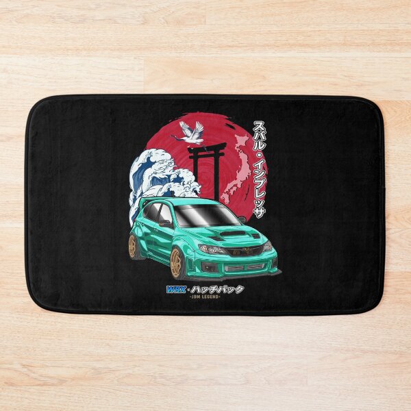 Item preview, Teal Subie Impreza WRX Hatchback Nippon Sun Rising designed and sold by JDM Guyvit.