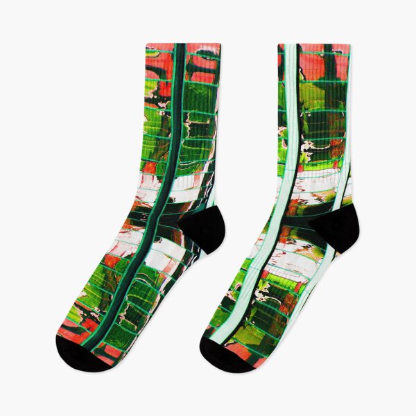 Item preview, Red and Green Reflections by Avril Thomas, Adelaide Artist designed and sold by AvrilThomasart.