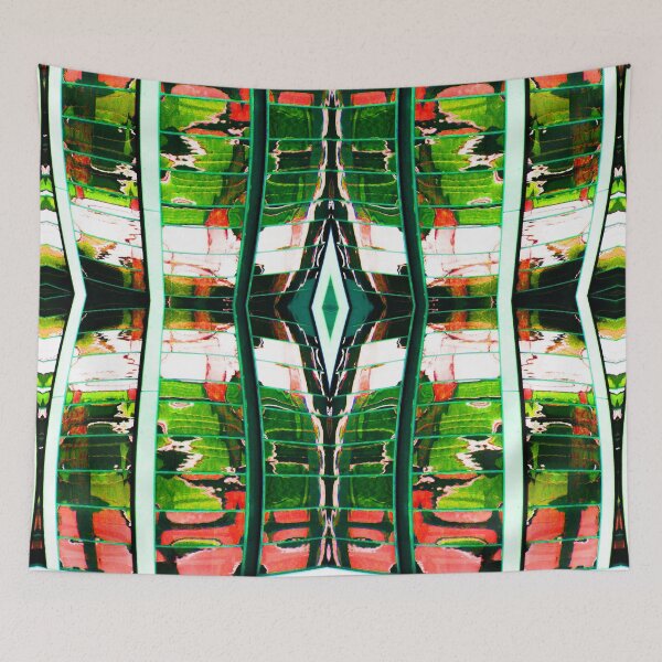Item preview, Red and Green Reflections by Avril Thomas, Adelaide Artist designed and sold by AvrilThomasart.