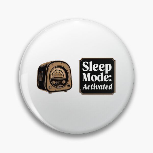 Item preview, Retro Radio: Sleep Activated designed and sold by benjyjump.