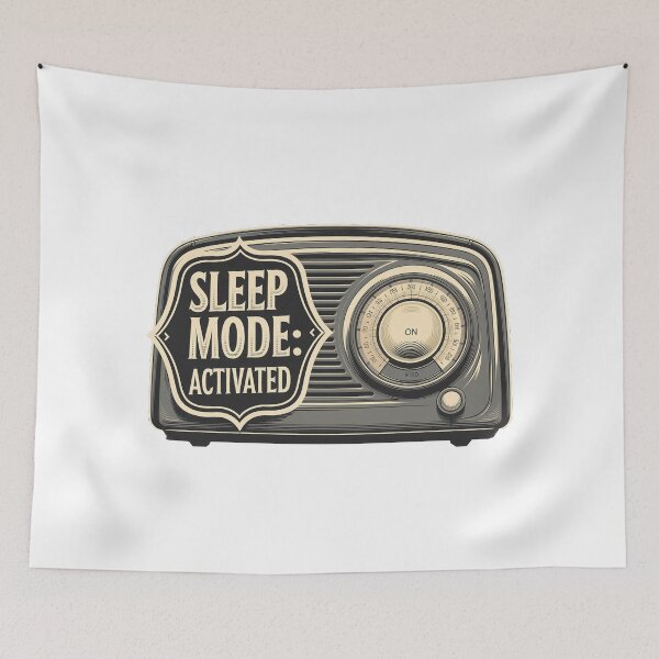 Item preview, Tuned to Sleep Mode designed and sold by benjyjump.