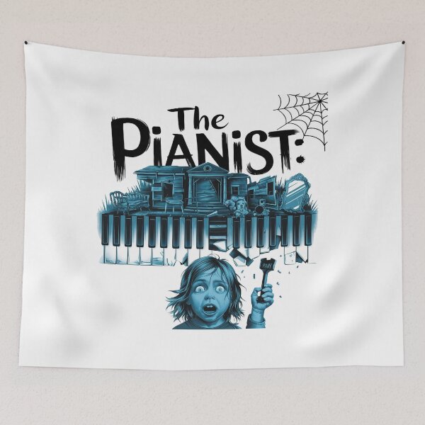 Item preview, The Pianist: Echoes of Fear designed and sold by benjyjump.
