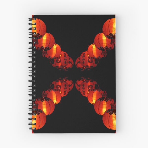 Item preview, Red Chinese Lanterns by Adelaide Artist Avril Thomas designed and sold by AvrilThomasart.
