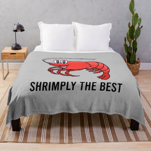 Item preview, Shrimply The Best - Funny Shrimp Pun designed and sold by zhilwahesani.