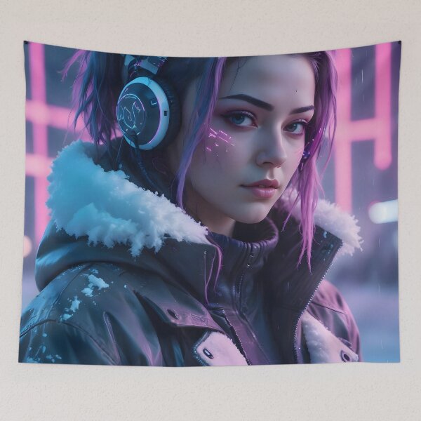Item preview, Cyberpunk Winter Hacker designed and sold by papi1998.