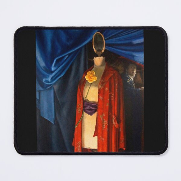 Item preview, Red Gown on Mannequin by Adelaide Artist Avril Thomas designed and sold by AvrilThomasart.
