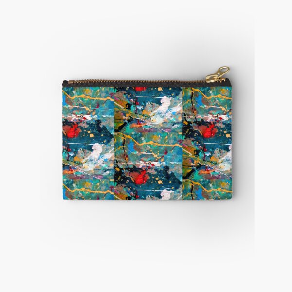 Item preview, Perception in Cyan Blue by Adelaide Artist Avril Thomas designed and sold by AvrilThomasart.