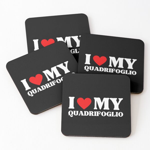 Item preview, I Love My Quadrifoglio | Car Enthusiasts designed and sold by DesignDazzles.