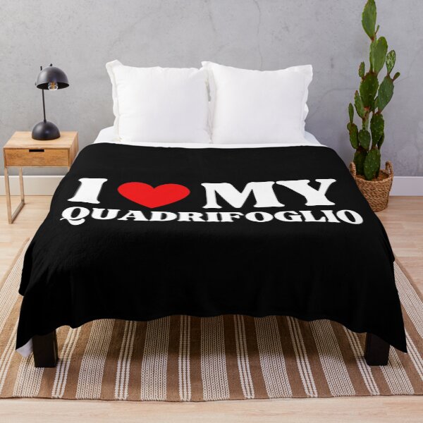 Item preview, I Love My Quadrifoglio | Car Enthusiasts designed and sold by DesignDazzles.