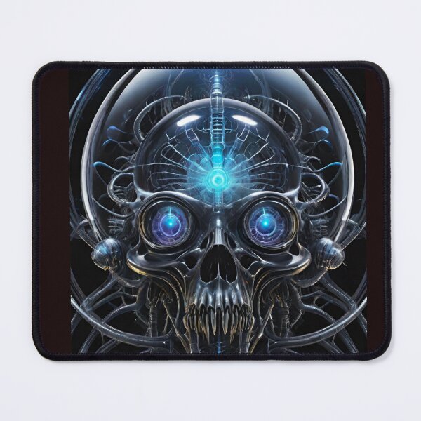 Item preview, Bio organic skull alien piece  designed and sold by dtmtattoo.
