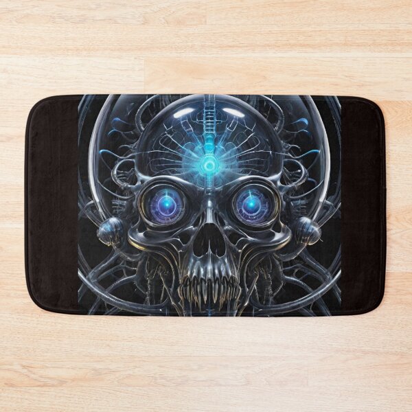 Item preview, Bio organic skull alien piece  designed and sold by dtmtattoo.