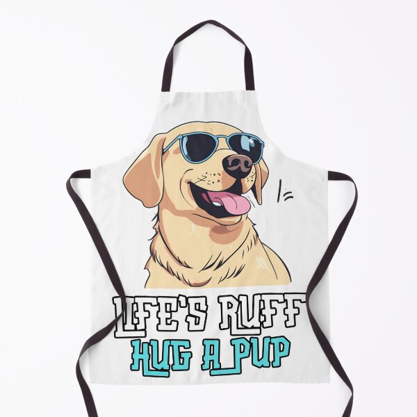Item preview, Dog with Sunglasses: "Cool Dog with Sunglasses: Life’s Ruff, Hug a Pup" designed and sold by Nalanda2000.