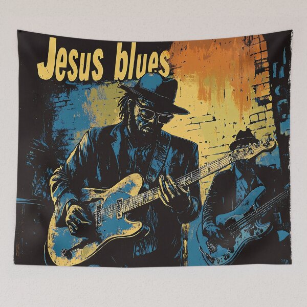 Item preview, Jesus blues designed and sold by Brendon987.