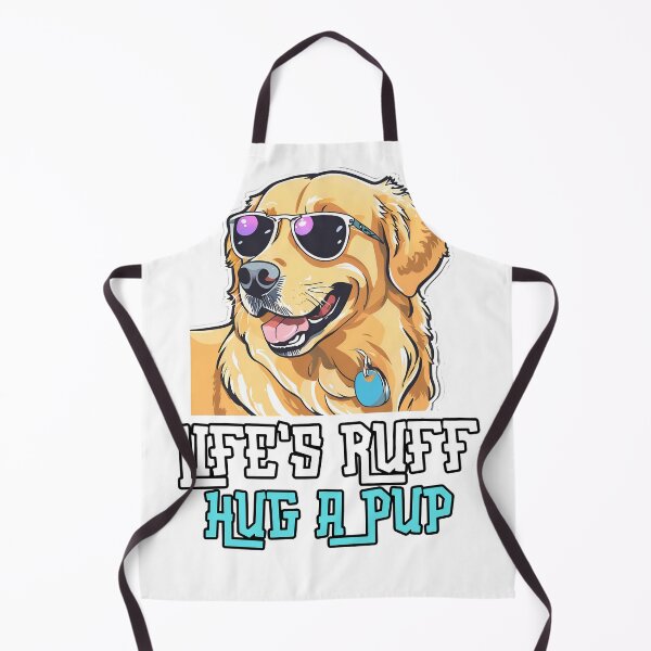 Item preview, Dog with Sunglasses: "Cool Dog with Sunglasses: Life’s Ruff, Hug a Pup" designed and sold by Nalanda2000.